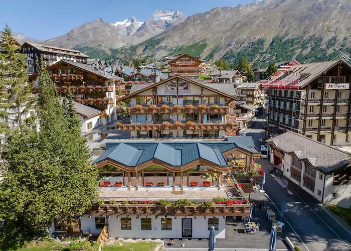 酒店 Walliserhof Grand-hotel & Relais & Chateaux 萨斯费